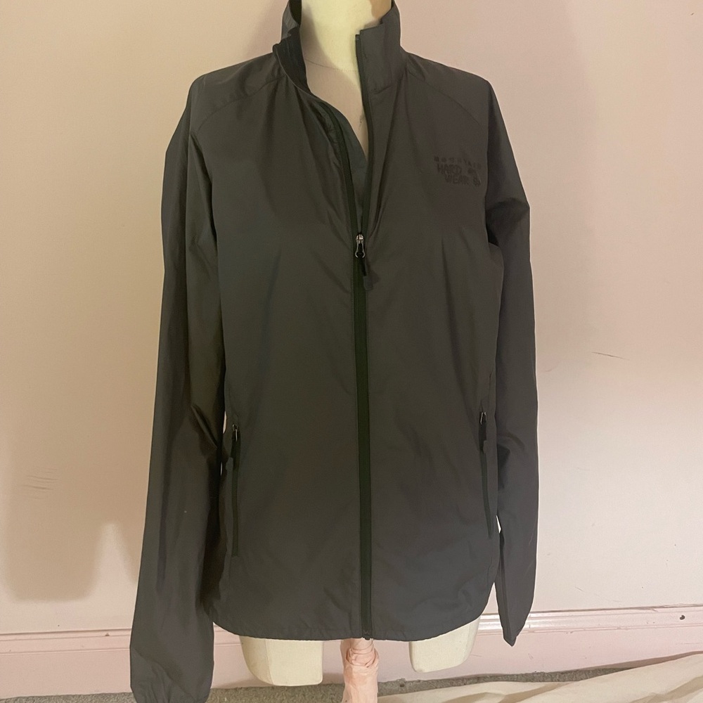 Grey Lightweight Mountain Hardware Jacket Size Sm… - image 1